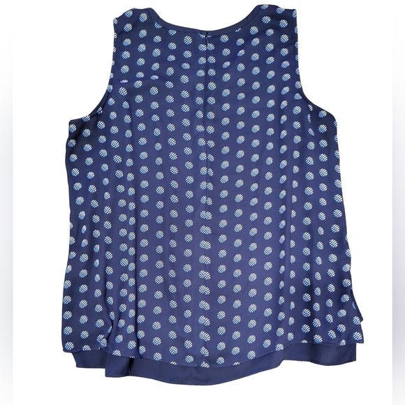 Sejour Chiffon Sleeveless Blouse - Picture 3 of 9